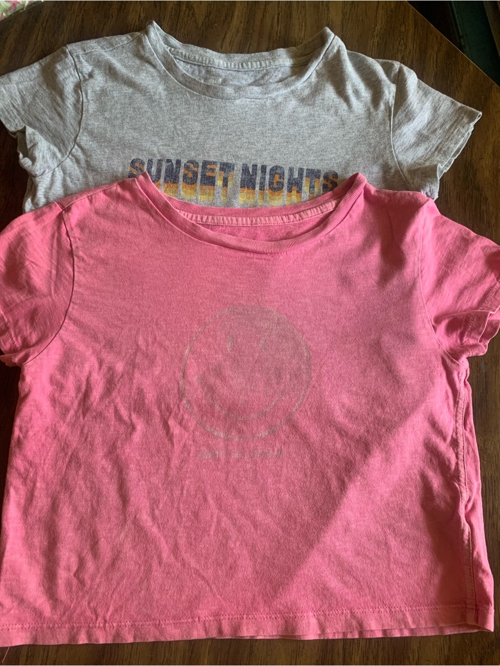 aerie Pink Cropped Graphic Tee